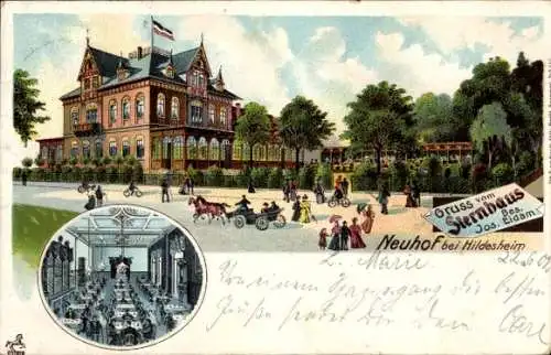 Litho Neuhof Hildesheim in Niedersachsen, Hotel Sternhaus, Festsaal