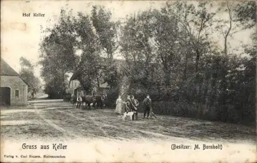 Ak Hanerau Hademarschen in Holstein, Hof Keller