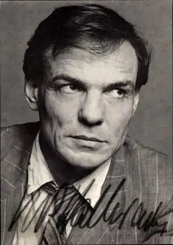 Ak Schauspieler Hans-Peter Hallwachs, Portrait, Autogramm