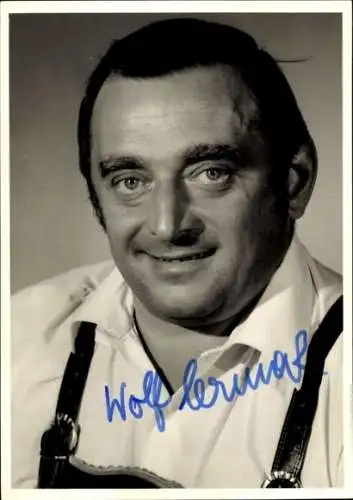 Ak Schauspieler Wolf Cermak, Portrait, Autogramm