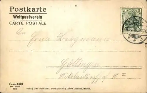 Ak Höxter an der Weser, Felsenkeller