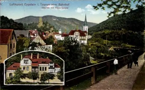 Ak Eppstein im Taunus, Staufen, Kaisertempel