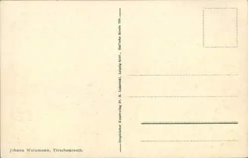 Ak Tirschenreuth in der Oberpfalz Bayern, Maximilianplatz, Gasthof zur Post