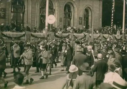 Foto München Bayern, Festumzug, Schützenfest, Gau 1