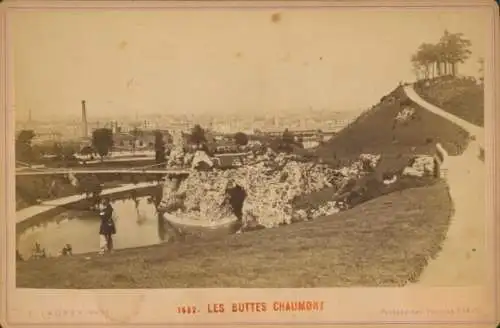 Foto Paris XIX Buttes Chaumont, Teilansicht