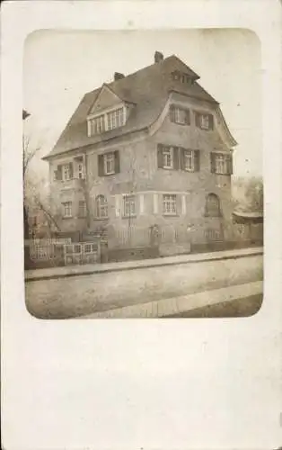 Foto Ak Ulm an der Donau, Wohnhaus Gerstenberger