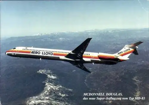 Ak McDonnell Douglas MD-83, Aero Lloyd, Passagierflugzeug