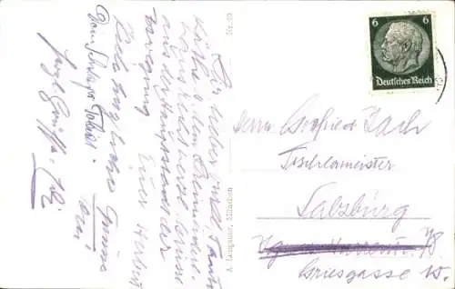 Ak München, Isarpartie, Deutsches Museum