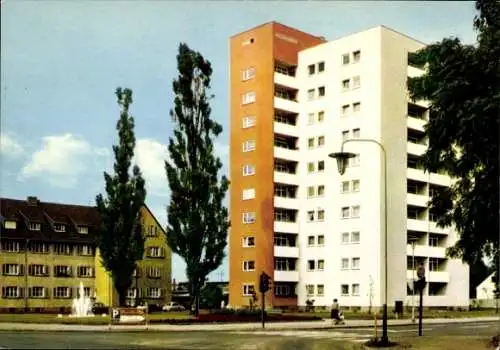 Ak Neu Isenburg, Hochhaus am Buchenbusch