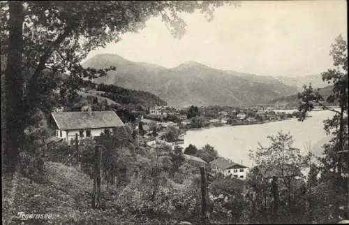 Ak Tegernsee in Oberbayern, Panorama