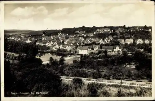 Ak Neckarhausen Nürtingen am Neckar Württemberg, Gesamtansicht