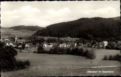 Ak Allendorf Sundern Sauerland, Gesamtansicht