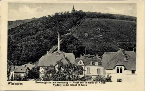 Ak Wiesbaden in Hessen, Neroberg, Nerobergbahn