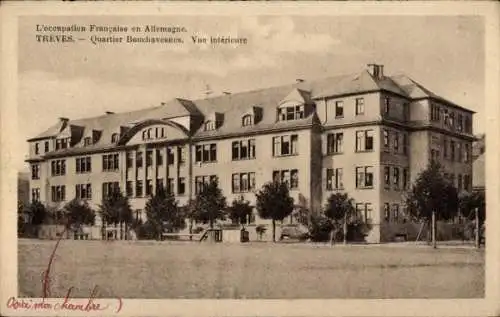 Ak Trier an der Mosel, Trèves, L'occupation Francaises en Allemagne, Quartier Bouchavesnes