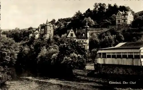 Ak Gemünd Schleiden in der Eifel, Der Olef, Kirche