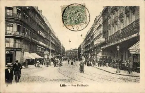 Ak Lille Nord, Rue Faidherbe