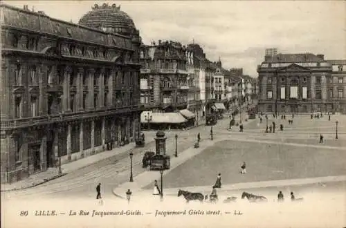 Ak Lille Nord, Rue Jacquemard-Gieles