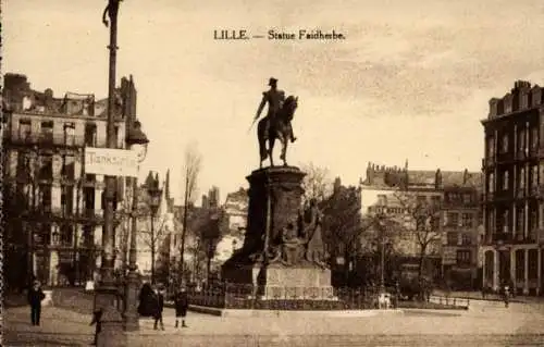 Ak Lille Nord, Statue Faidherbe