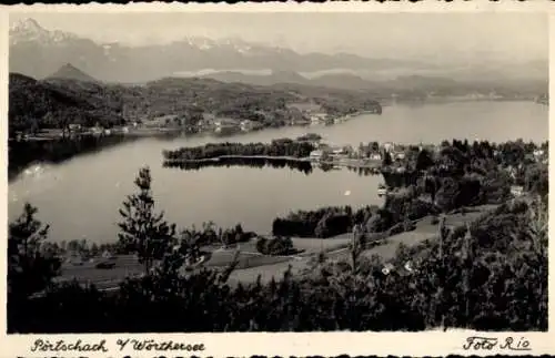 Ak Pörtschach am Wörther See Kärnten, Gesamtansicht