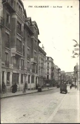 Ak Clamart Hauts de Seine, La Poste