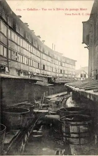 Ak Paris XIII, Bievre du Passage Moret