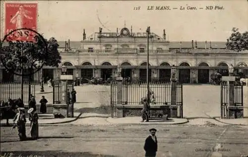 Ak Le Mans Sarthe, Bahnhof