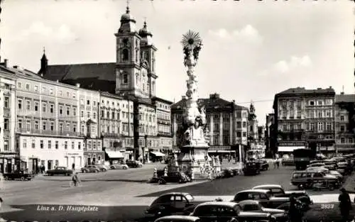 Ak Linz an der Donau Oberösterreich, Hauptplatz