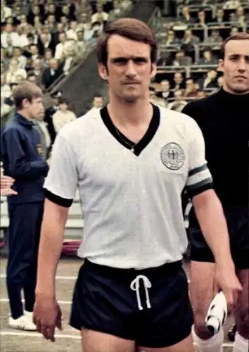 Ak Fußball, Mexiko 197, Wolfgang Overath, Mittelfeldspieler, 1. FC Köln