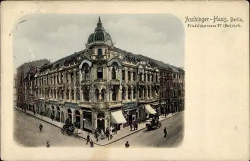 Ak Berlin Mitte, Friedrichstraße 97, Aschinger-Haus