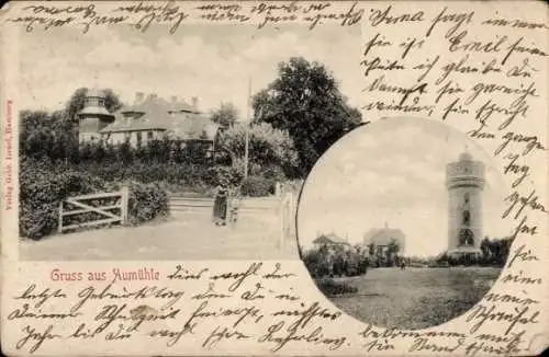 Ak Aumühle im Herzogtum Lauenburg, Gebäude, Turm