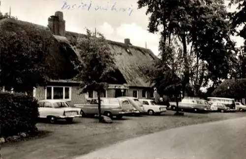 Ak Flemhude Quarnbek in Schleswig Holstein, Gasthaus zum Lindenkrug