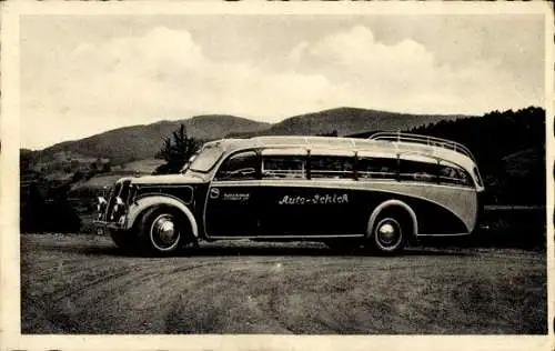 Ak Offenbach am Main Hessen, Autobus-Betrieb Heinrich Schick