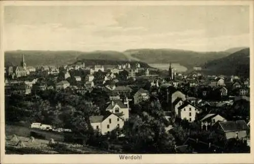 Ak Werdohl im Sauerland, Panorama
