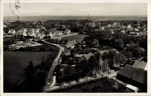 Ak Burg auf der Insel Fehmarn, Blick vom Kirchturm über die Stadt