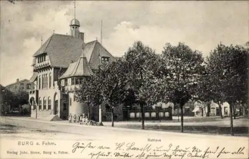 Ak Burg auf der Insel Fehmarn, Rasthaus