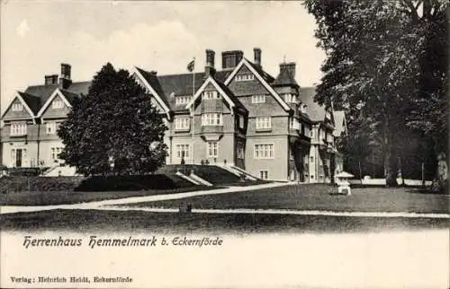 Ak Gut Hemmelmark Barkelsby Schwansen in Schleswig, Herrenhaus