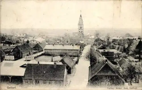 Ak Gettorf in Schleswig Holstein, Teilansicht
