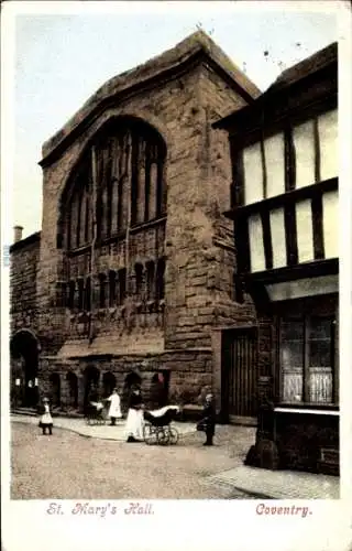 Ak Coventry West Midlands England, St. Mary's Hall