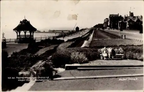 Ak Ramsgate Kent England, Promenade, Gärten