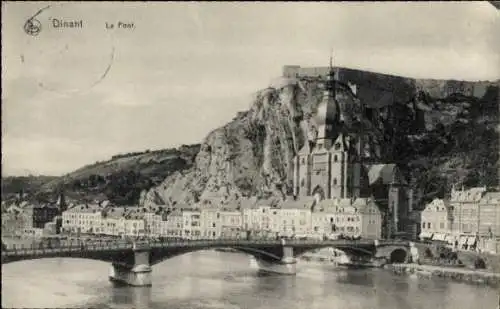 Ak Dinant Wallonien Namur, Brücke