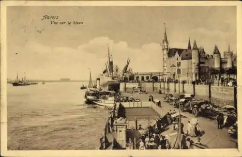 Ak Anvers Antwerpen Flandern, Steen