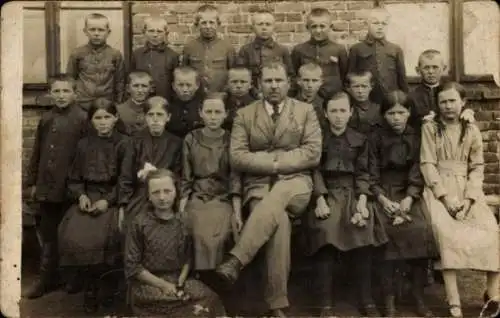 Foto Ak Polen, Klassenfoto 1925