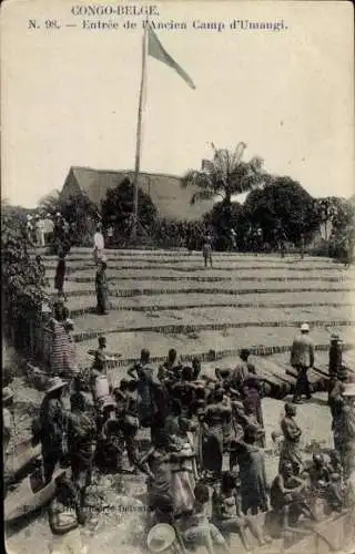 Ak Umangi DR Kongo Zaire, Entrée de l'Ancien Camp