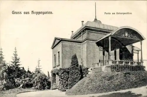 Ak Hoppegarten in Brandenburg, Kaiserpavillon