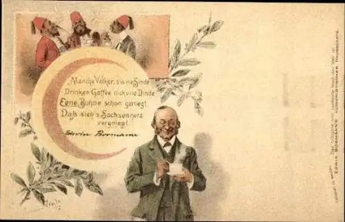 10 alte Ansichtskarten Humor, Kitsch, Briefträger