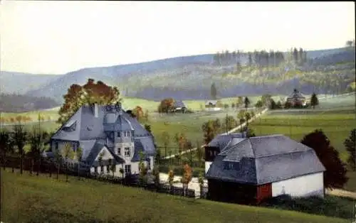 10 alte Ansichtskarten Photochromie im Umschlag "Unser Erzgebirge" Serie 3