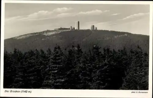 10 alte Ak Brocken Nationalpark Harz, diverse Ansichten