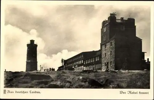 10 alte Ak Brocken Nationalpark Harz, diverse Ansichten