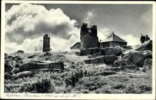 10 alte Ak Brocken Nationalpark Harz, diverse Ansichten