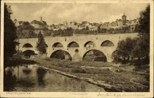 10 alte Ak Rothenburg ob der Tauber Mittelfranken, diverse Ansichten